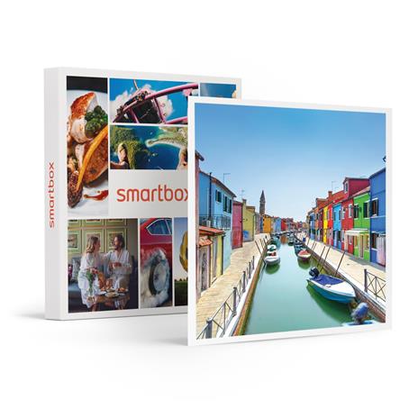 SMARTBOX - Pausa veneziana: 2 notti a Venezia con tour di coppia delle isole di Murano e Burano - Cofanetto regalo