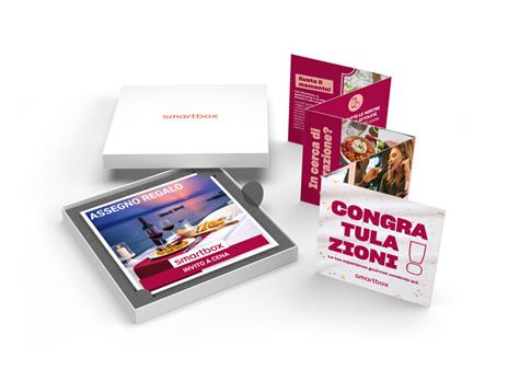 SMARTBOX - Invito a cena - Cofanetto regalo - 1 prelibata cena tipica o esotica per 2 persone - 2