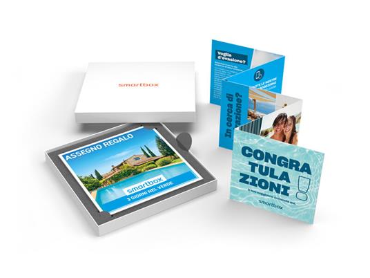 SMARTBOX - 3 giorni nel verde - Cofanetto regalo - 2 notti con colazione per 2 persone - 2