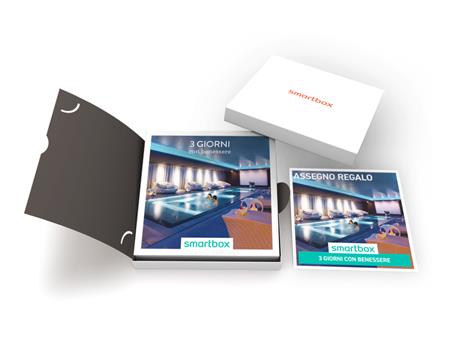 SMARTBOX - 3 giorni con benessere - Cofanetto regalo - 2 notti con colazione e pausa relax per 2 persone - 2