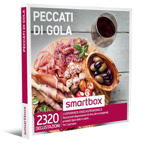 SMARTBOX - Peccati di gola - Cofanetto regalo - 1 esperienza enogastronomica per 2 persone