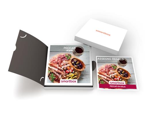 SMARTBOX - Peccati di gola - Cofanetto regalo - 1 esperienza enogastronomica per 2 persone - 2