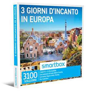 Idee regalo 3 giorni d'incanto in Europa. Cofanetto Smartbox Smartbox