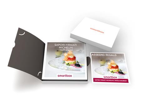 SMARTBOX - Sapori firmati MICHELIN e tavole gourmet - Cofanetto regalo - 1 cena gourmet per 2 persone - 2