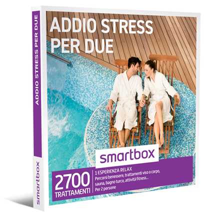 Idee regalo Addio stress per due. Cofanetto Smartbox Smartbox