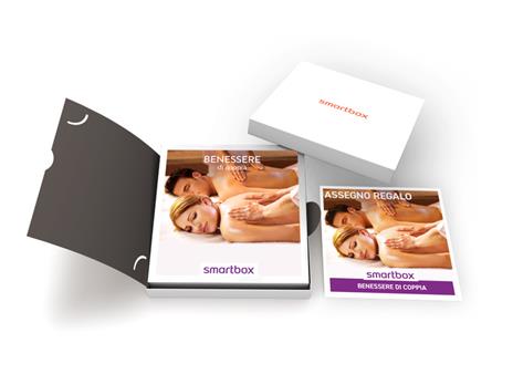 SMARTBOX - Benessere di coppia - Cofanetto regalo - 1 esperienza benessere per 2 persone - 2