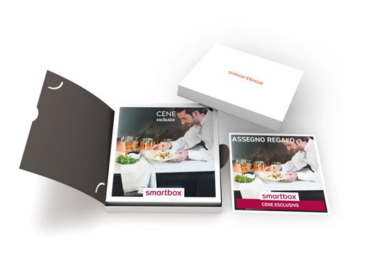 SMARTBOX - Cene esclusive - Cofanetto regalo - 1 cena d'autore o tradizionale per 2 persone - 2