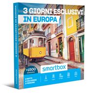 SMARTBOX - 3 giorni esclusivi in Europa - Cofanetto regalo - 2 notti con colazione per 2 persone