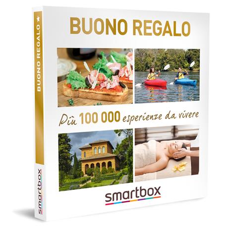 SMARTBOX - Buono regalo 49.90 - Cofanetto regalo - Buono regalo del valore di 49.90 da usare su www.Smartbox/it