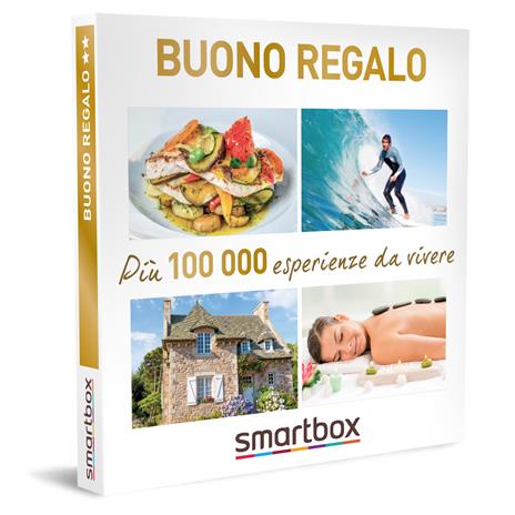 SMARTBOX - Buono regalo 99.90 - Cofanetto regalo - Buono regalo del valore di 99.90 da usare su www.Smartbox/it