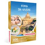EMOZIONE3 - Roma da vivere - Cofanetto regalo - 1 cena o 1 esperienza benessere per 2 persone