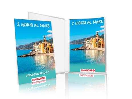 EMOZIONE3 2 giorni al mare Cofanetto regalo 1 notte con colazione e 1 momento speciale al mare o al lago per 2 persone - 2