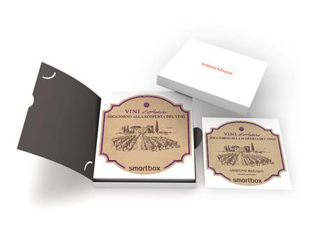 SMARTBOX Soggiorno alla scoperta del vino Cofanetto regalo 1 o 2 notti per 2 persone con visita alla cantina o ai vigneti - 2