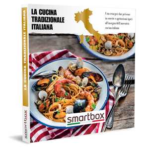 Idee regalo SMARTBOX - La cucina tradizionale italiana - Cofanetto regalo - 1 cena per 2 persone all'insegna della cucina tradizionale italiana Smartbox