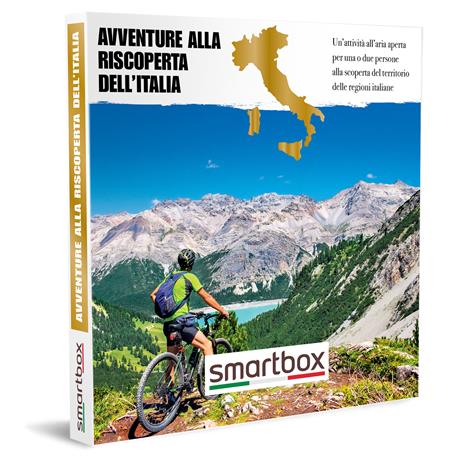 SMARTBOX - Avventure alla riscoperta dell'Italia - Cofanetto regalo - 1 attività sportiva per 1 o 2 persone