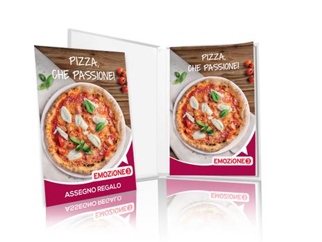 EMOZIONE3 - Pizza, che passione! - Cofanetto regalo - 1 pizza e 1 drink per 2 persone - 2
