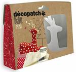 Decopatch Oggetto da Decorare in cartapesta, Carta, Kraft Naturale, 19.0 x 13.5 x 0.4 cm, 5 unità