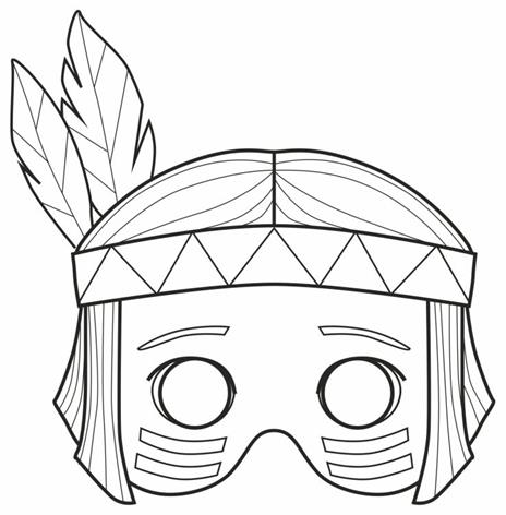 Graffy. Maschera da Ritagliare: Bambine - 3