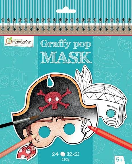 Graffy. Maschera da Ritagliare: Bambine - 5