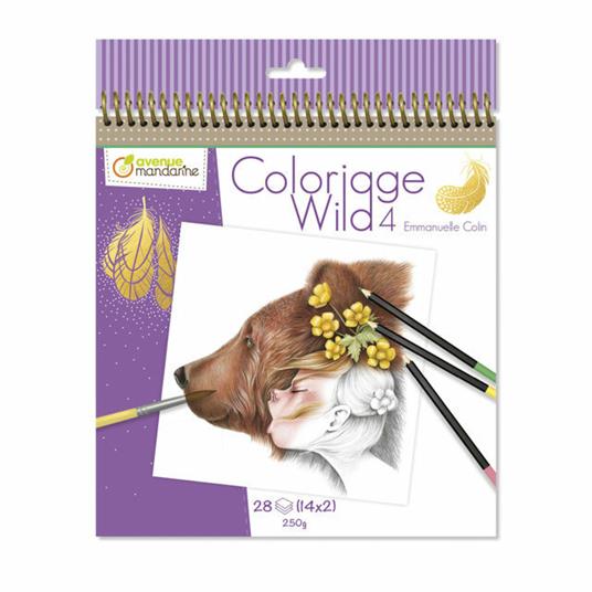 Quarto Album da Colorare per Collezionisti. Emmanuelle Colin