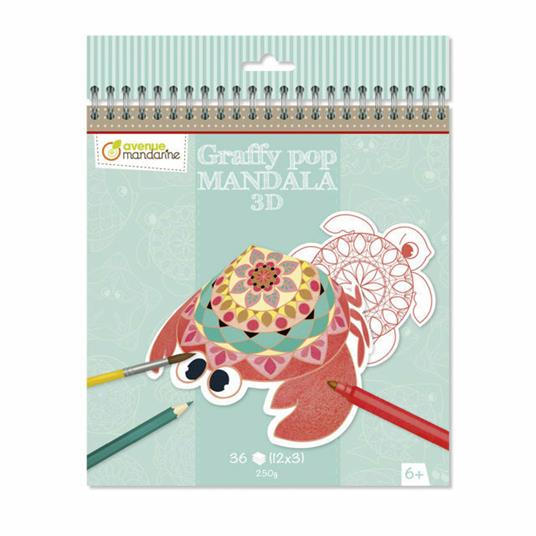 Graffy. Mandala da Ritagliare: Disegni 3D