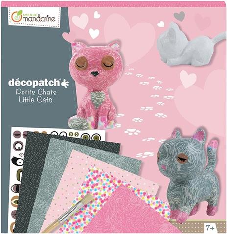 Scatola creativa, Décopatch, Gattini - 9