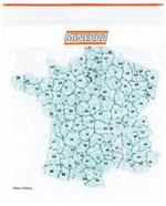 Minerva M79352454 mappa di servizi in lingua francese, colore: verde