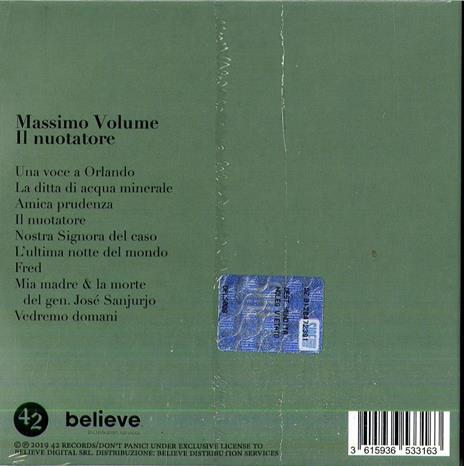 Il nuotatore - CD Audio di Massimo Volume - 2