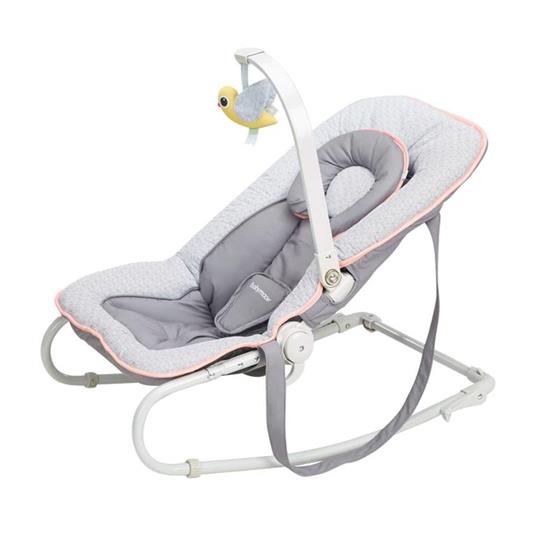 Babymoov Sdraietta per Neonati Graphik Pesca e Grigio