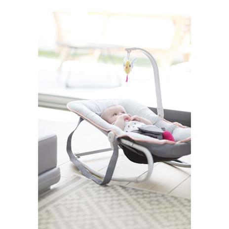 Babymoov Sdraietta per Neonati Graphik Pesca e Grigio - 4