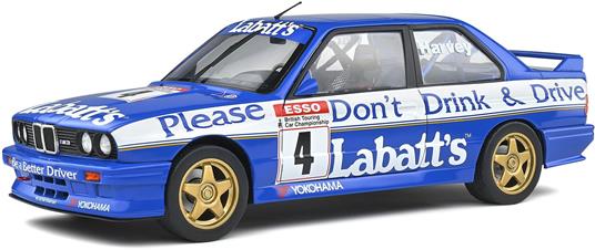Solido BMW E30 M3 Modello auto sportiva Preassemblato 1:18
