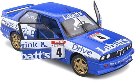 Solido BMW E30 M3 Modello auto sportiva Preassemblato 1:18 - 6