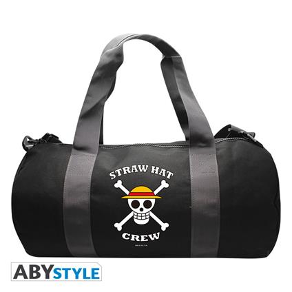 One Piece. Sport Bag "Skull". Grey/Black