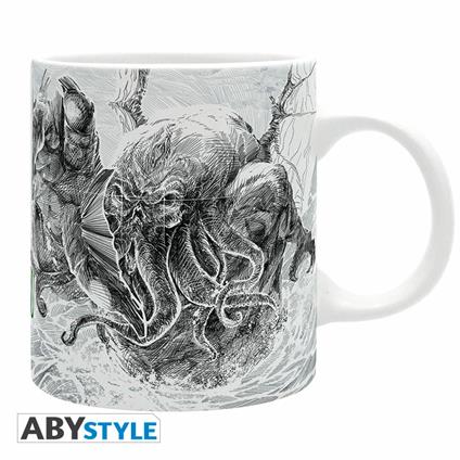 Cthulhu. Mug. 320 Ml. "Landscape"- Subli. With Box X2