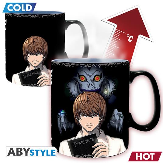 Tazza Termosensibile 460 Ml Death Note Kira & L