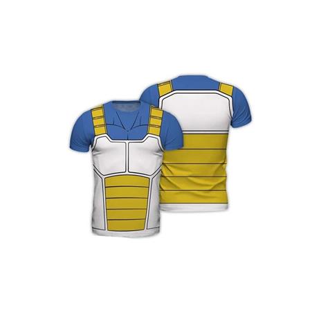 T-Shirt Unisex Tg. L. Dragon Ball: Replica Vegeta
