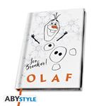 Taccuino a righe Frozen 2 Olaf