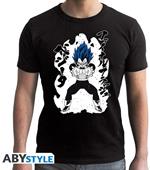 Dragon Ball Super: Royal Blue Vegeta Black (T-Shirt Unisex Tg. XS)