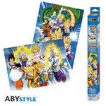Set 2 Chibi Posters 52X38. Dragon Ball: Groups