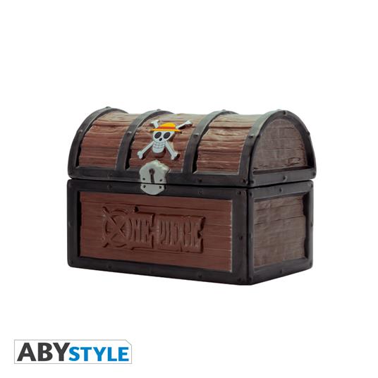 Biscottiera Scrigno del Tesoro One Piece - Cookie Jar Treasure Chest - 19 x 11,5 x 14 Cm - Abystyle
