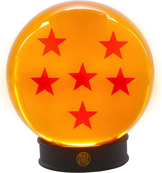 Dragon Ball - Sfera di Cristallo 6 stelle 75 mm + Base AbyStyle