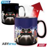 Back To The Future Tazza Heat Change 460ml Time Machine (ABYMUG875)