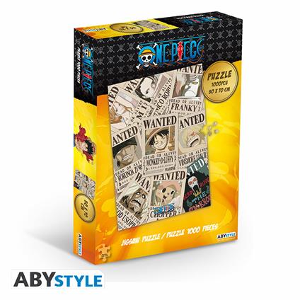 One Piece: Wanted Jigsaw Puzzle 1000 Pieces