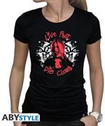 Dc Comics: Harley Quinn Black Basic (T-Shirt Donna Tg. S)
