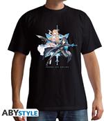 Sword Art Online: Kirito & Asuna Black Basic (T-Shirt Unisex Tg. M)