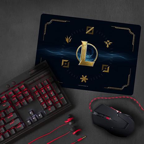 League Of Legends - Gaming Tappetino Per Mouse - Hexteck Logo - 3