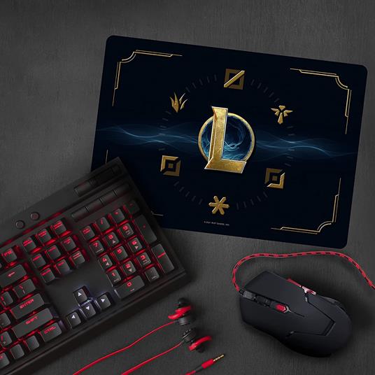 League Of Legends - Gaming Tappetino Per Mouse - Hexteck Logo - 3