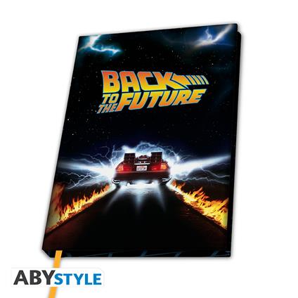 Back To The Future Notebook Delorean