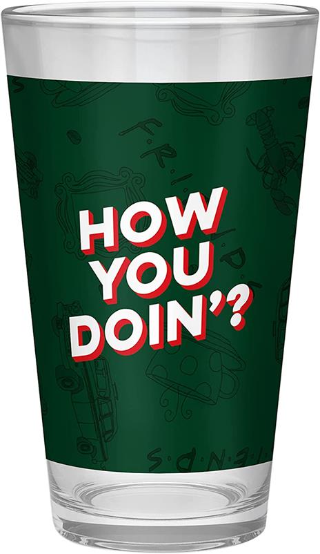 Friends - Pck Xxl Glass + Spilla + Pocket Agenda "central Perk - 3