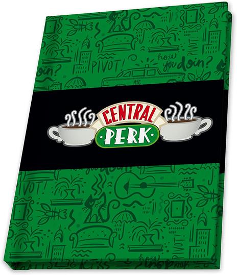 Friends - Pck Xxl Glass + Spilla + Pocket Agenda "central Perk - 6